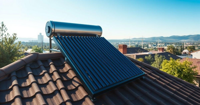 Aquecedor de &aacute;gua solar para chuveiro &eacute; a solu&ccedil;&atilde;o sustent&aacute;vel que voc&ecirc; precisa para economizar energia