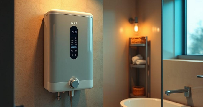 Aquecedor el&eacute;trico de &aacute;gua baixa press&atilde;o &eacute; a solu&ccedil;&atilde;o ideal para seu conforto